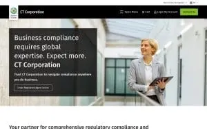 C T Corporation System of Columbia website