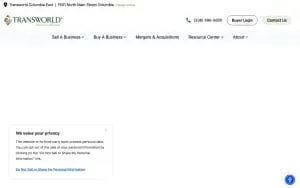 Transworld Business Advisors of Columbia East website