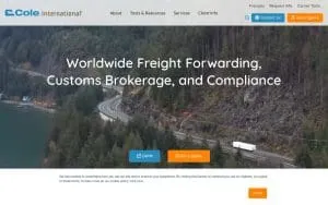 Cole International USA | Columbia Branch website