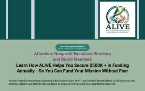 ALIVE Always Living In Victory Enterprises, LLC DBA ALIVE Consulting Services, LLC