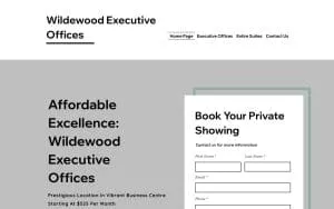 Wildewood Executive Offices website