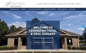 Lexington Facial & Oral Surgery website
