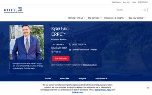 Merrill Lynch Financial Advisor Ryan Fain