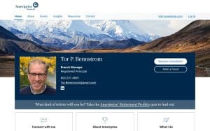Tor P. Bennstrom - Branch Manager, Ameriprise Financial Services, LLC