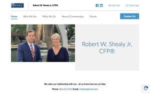 Robert W. Shealy Jr, CFP of Janney Montgomery Scott