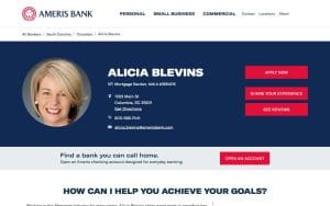 Alicia Blevins - Ameris Bank Mortgage