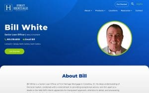 Bill White at First Heritage Mortgage, LLC
