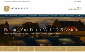 Payne & Black, LLC website