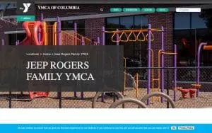 Jeep Rogers Family YMCA website