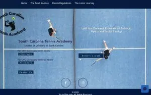 South Carolina Tennis Academy website