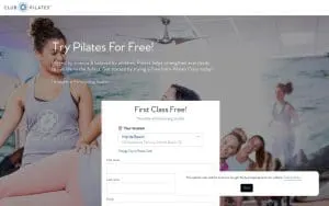 Club Pilates of Irmo website