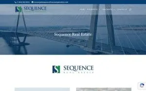 Sequence Real Estate website