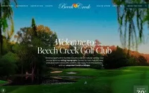 Beech Creek Golf Club website