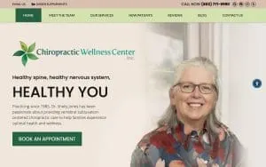 Chiropractic Wellness Center, Inc. website