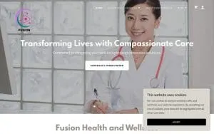 Fusion Health and Wellness of West Columbia website