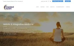 Inspired Health - Dr. Dana Nairn website