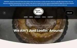 Breads and Such website