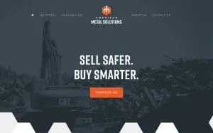 American Metal Solutions website