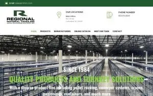 Regional Material Handling website