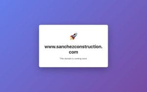 Sanchez Construction LLC