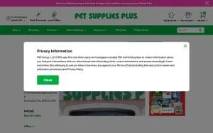 Pet Supplies Plus James Island of Charleston website