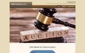 RSM Auctions, LLC website