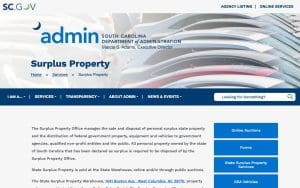 South Carolina Surplus Property Office