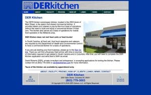 DER Kitchen website
