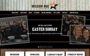 Mission Bbq of Columbia website