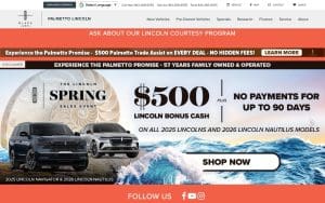Palmetto Lincoln Parts