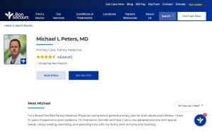 Michael L Peters, MD