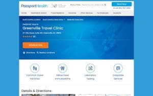 Passport Health Greenville Travel Clinic