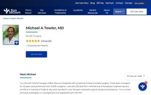 Michael A Towler, MD