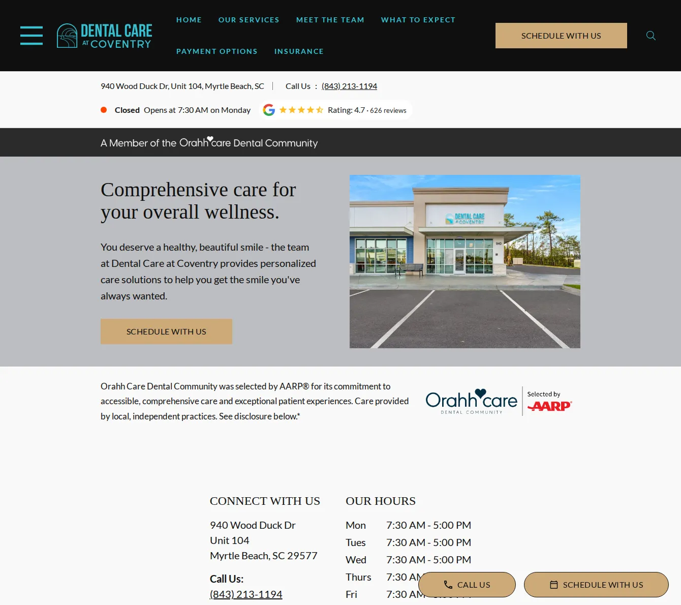 Dental Care at Coventry