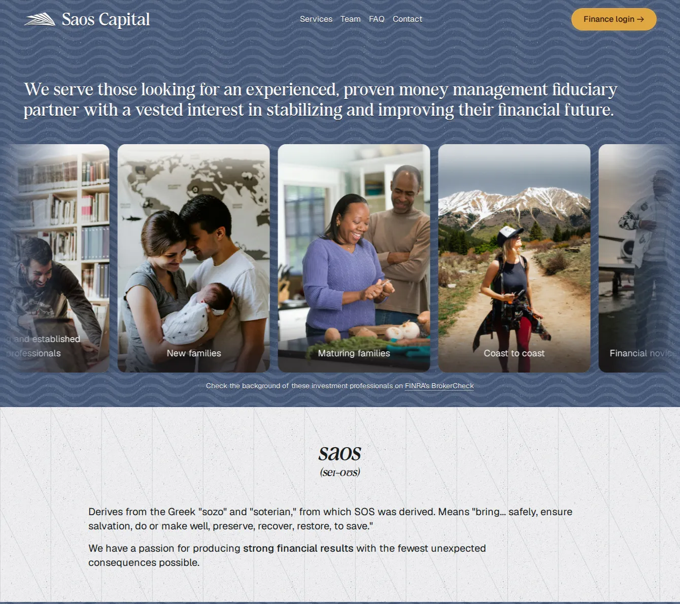 Saos Capital, LLC