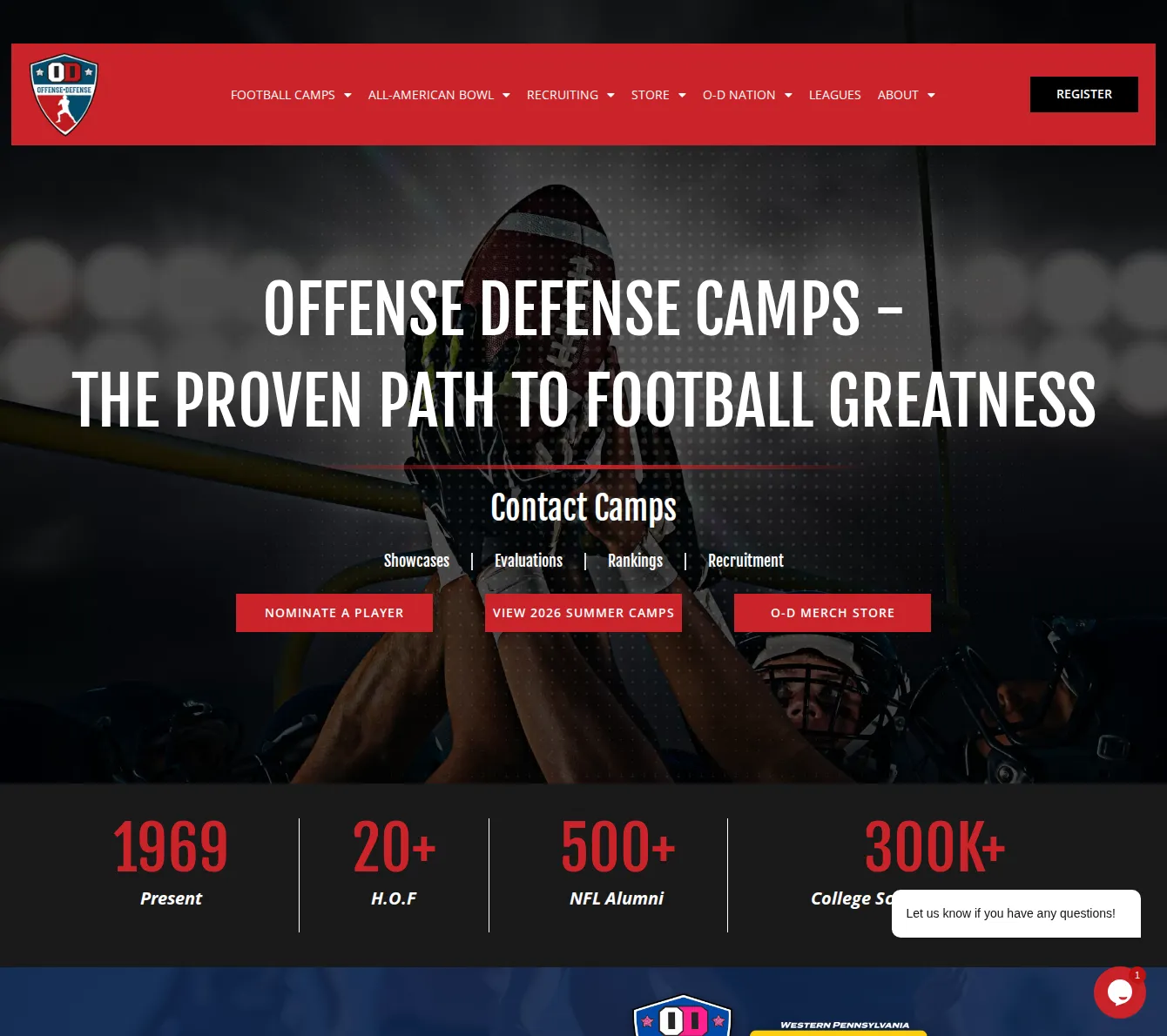 Offense-Defense Football Camps