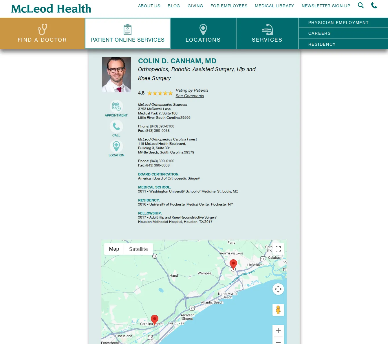 Colin D. Canham, Md