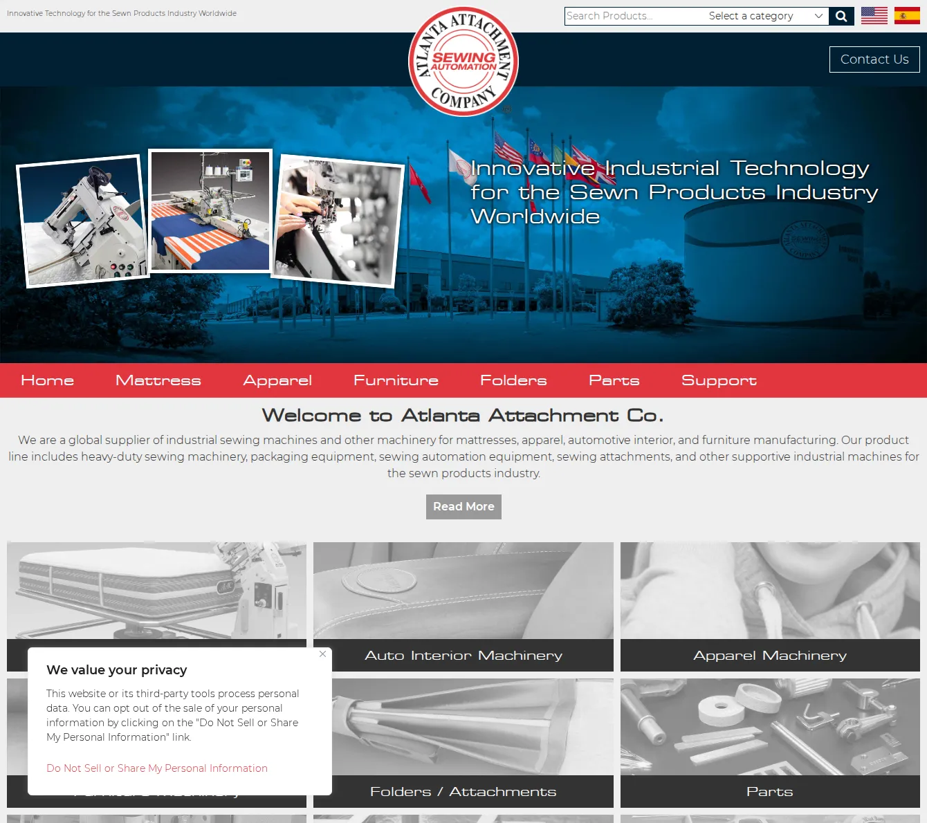 Patents Atlantic, Inc. website