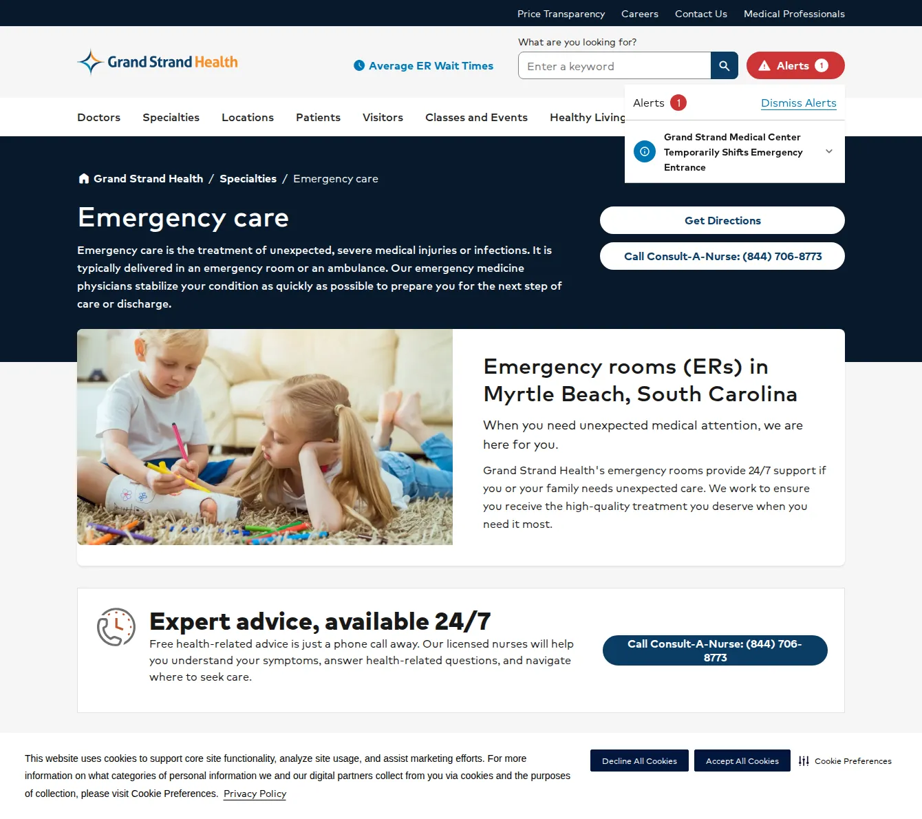 Grand Strand Medical Center Emergency Room