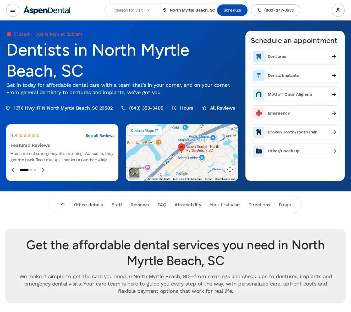 Aspen Dental - North Myrtle Beach, SC