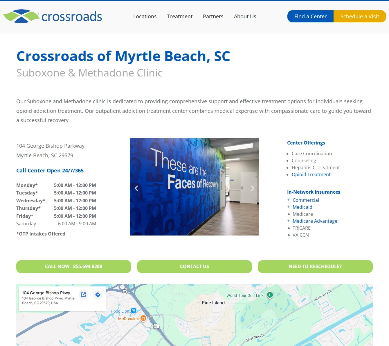 Crossroads Treatment Center of Myrtle Beach, SC