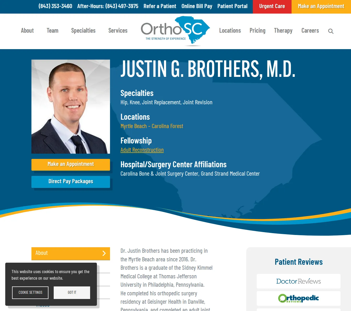 Justin G. Brothers, M.D.