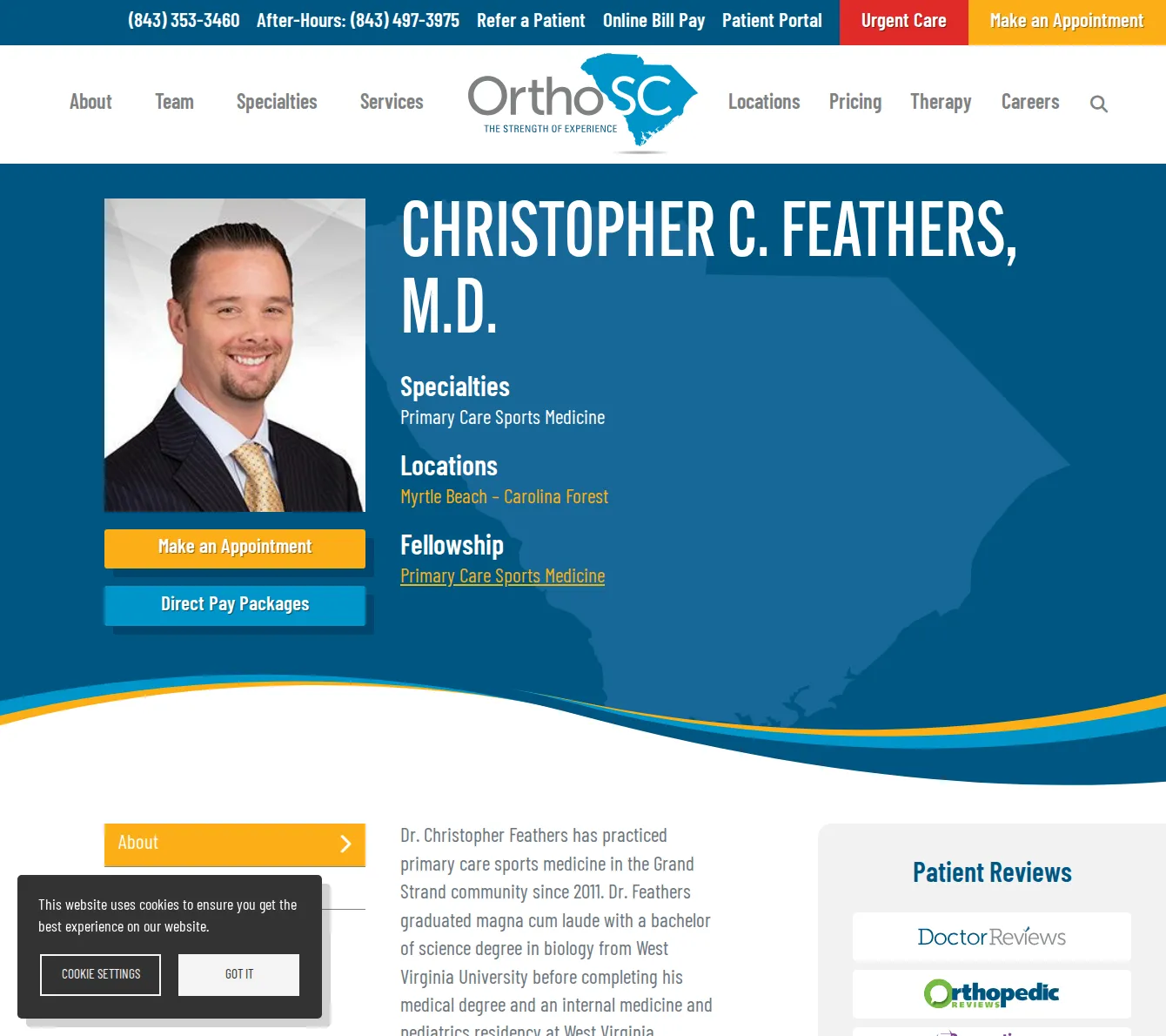 Christopher C. Feathers, M.D.