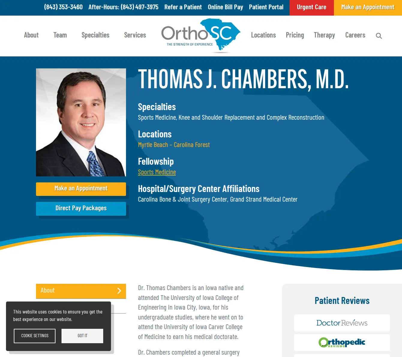 Thomas J. Chambers, M.D.